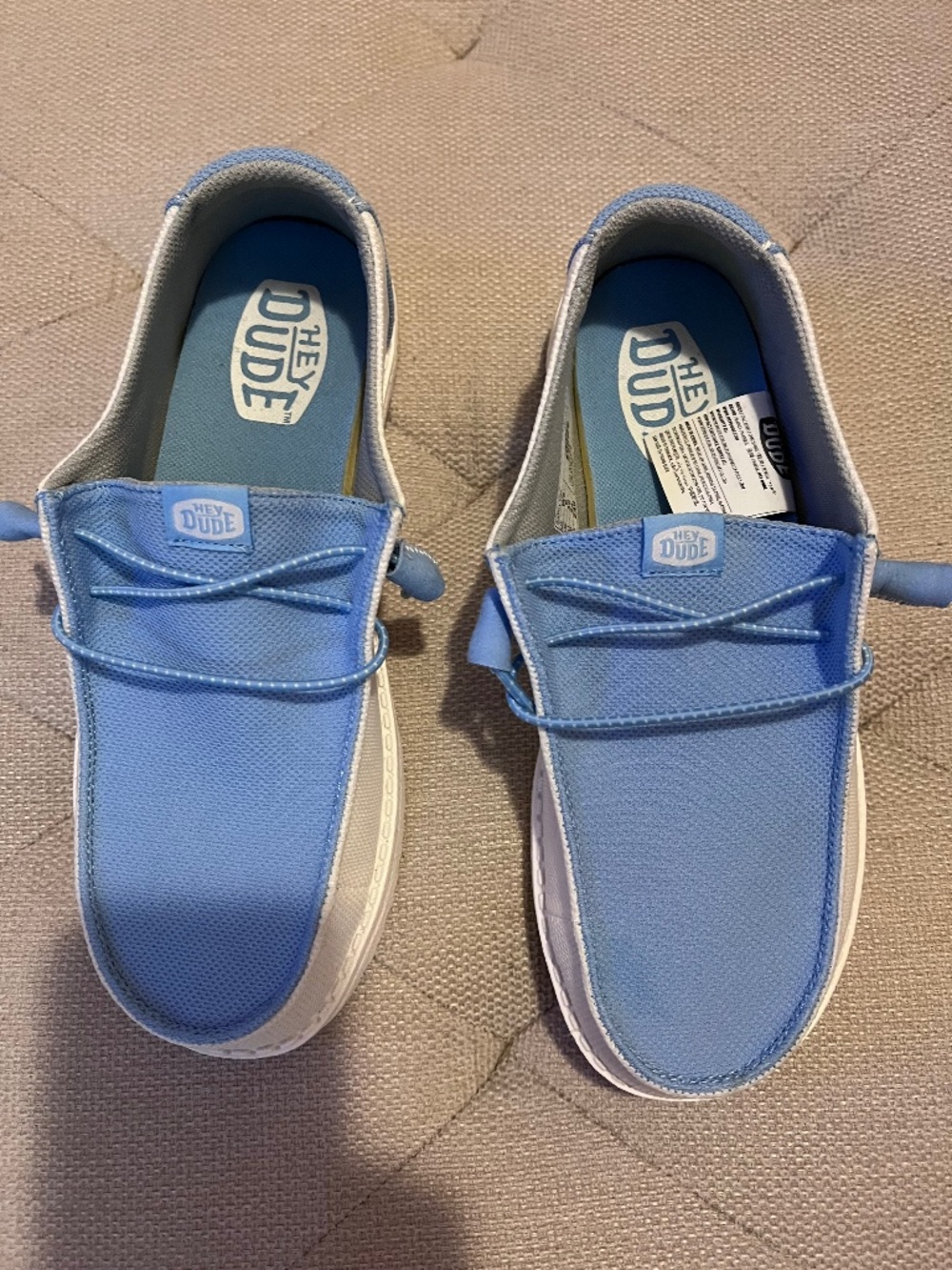 UNC hey dude shoes